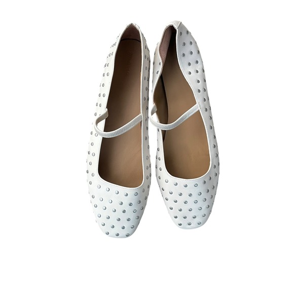 Madewell Greta Ballet Flats Studded, Size 12 - Picture 3 of 9